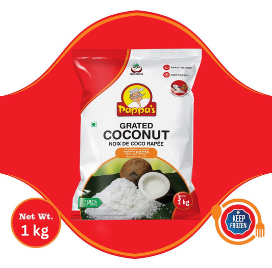 Pappa’s Grated Coconut 1kg