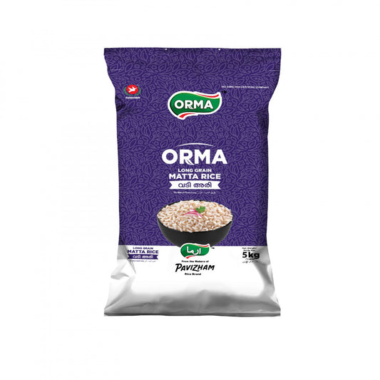 ORMA Long Grain Matta Rice 5kg+500g Free