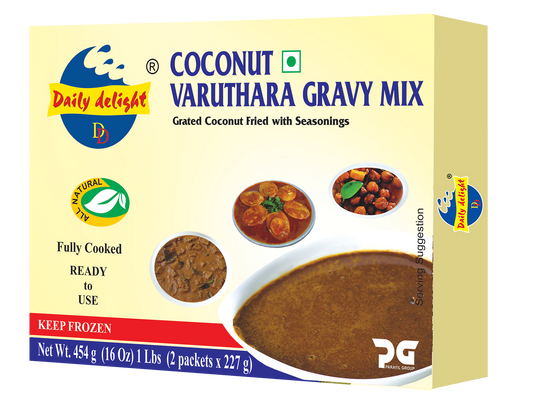 Daily Delights Coconut Varuthara Gravy Mix 454g