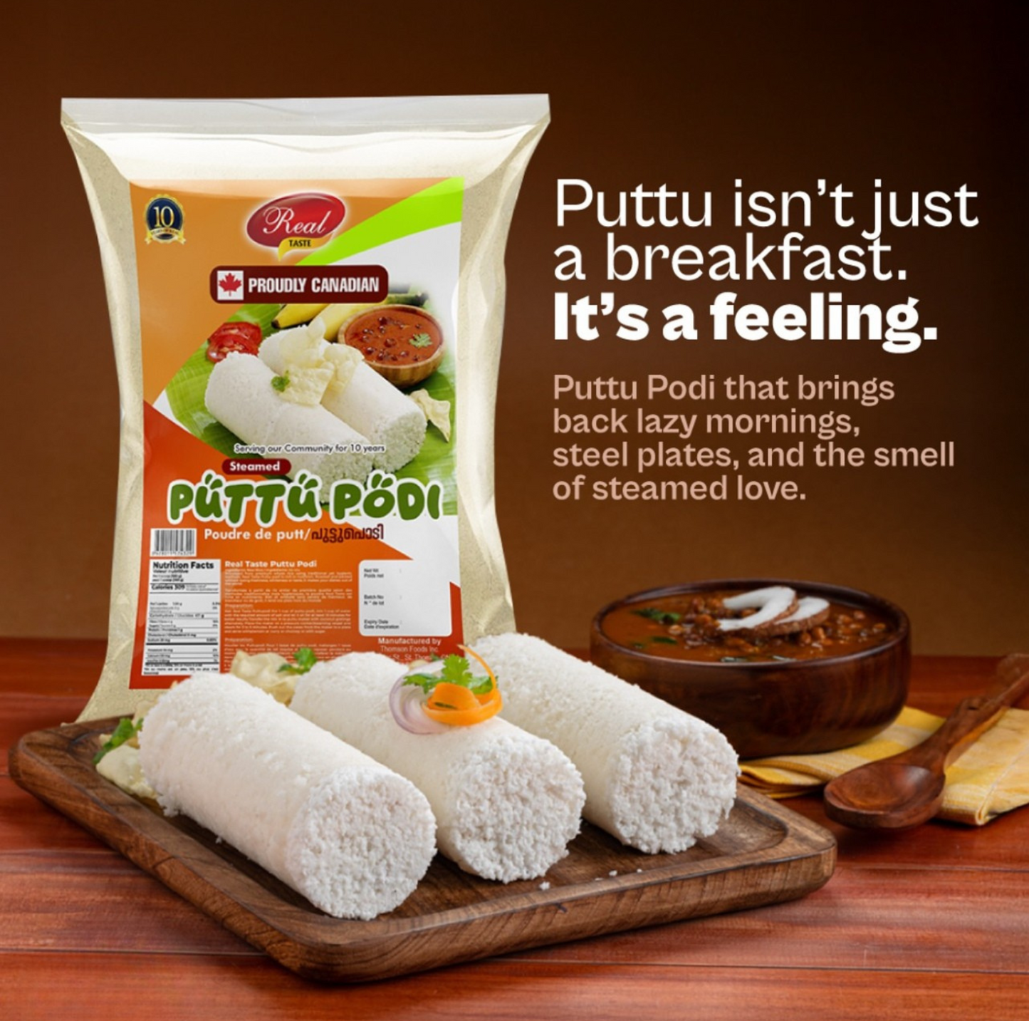 Real Taste White PuttuPodi 1kg