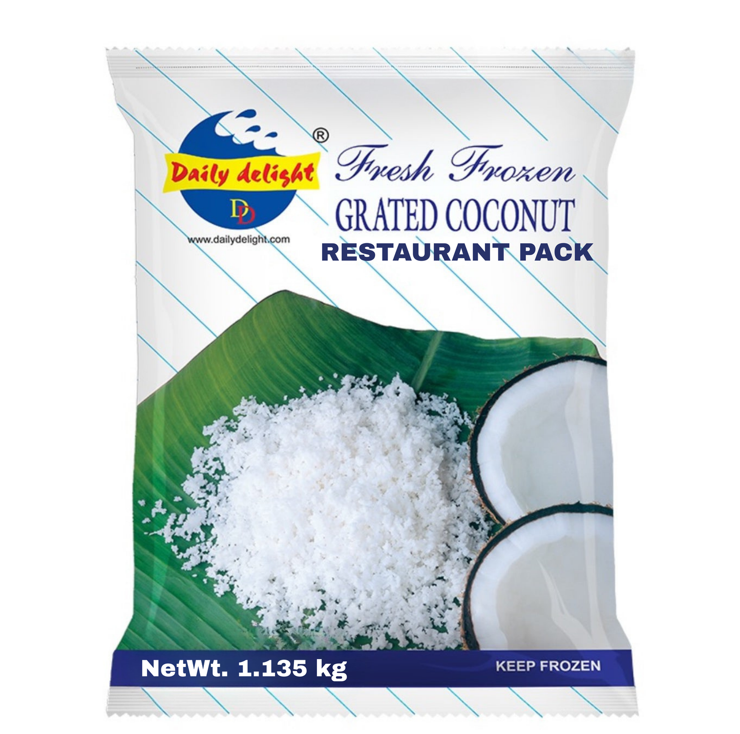Daily Delights Grated Coconut Restaurant Pack 1.135 kg