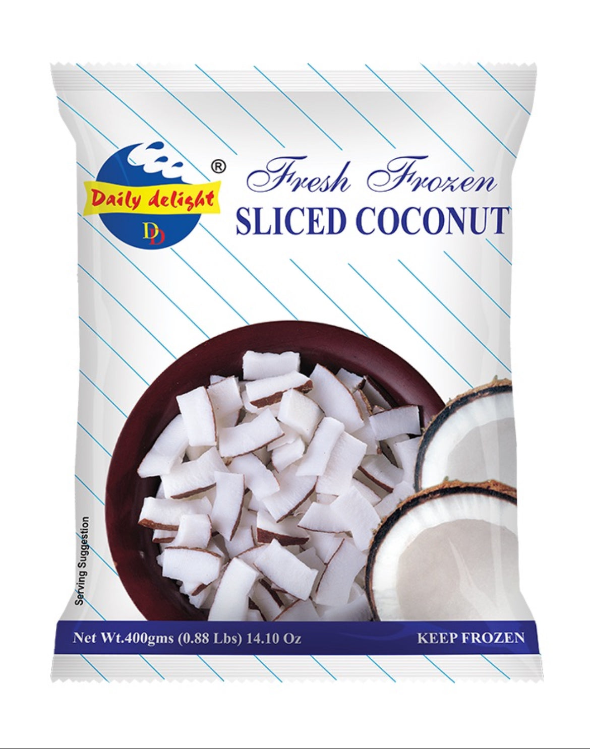 Daily Delights Sliced Coconut 400g