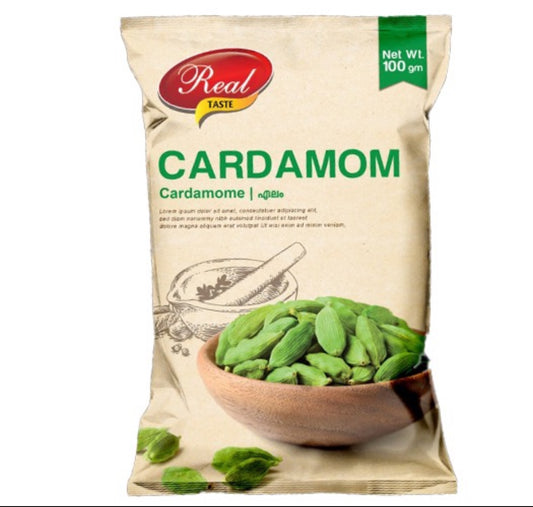 Real Taste green Cardamom 100g
