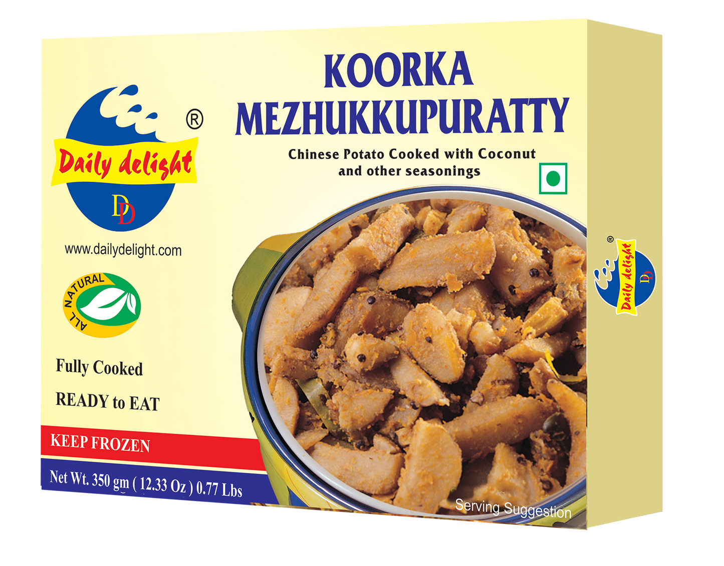 Daily Delights Koorka Mezhukkupuratty 350g