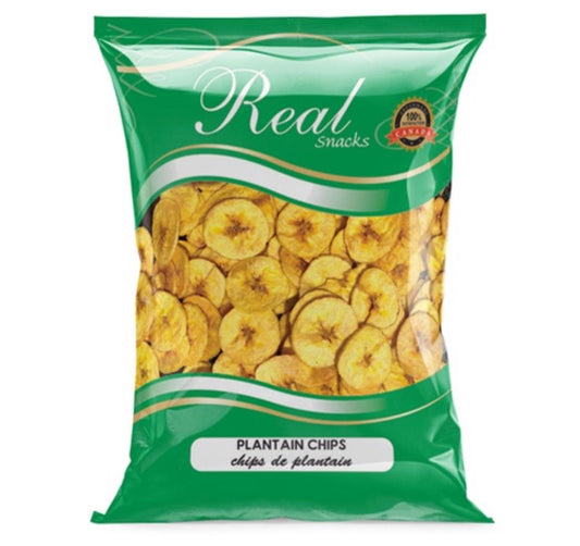 Real Taste Plantain Banana Chips 300g
