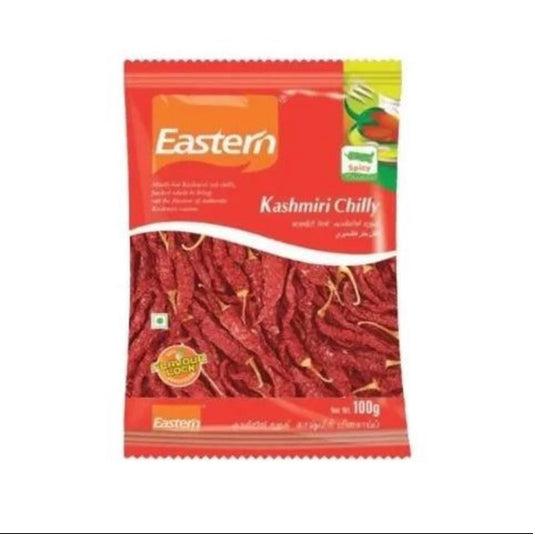 Eastern Kashmiri Chili Whole 100g