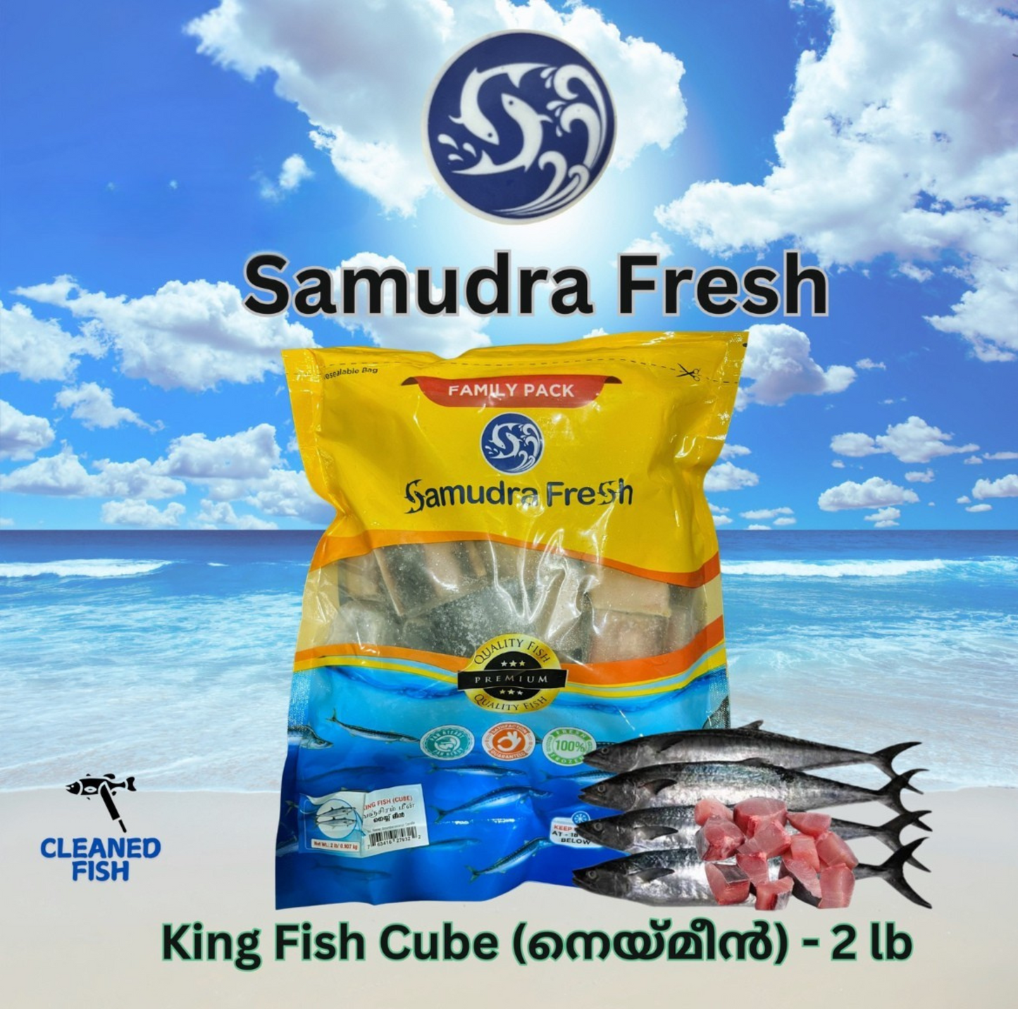 King Fish Cube 2Lb