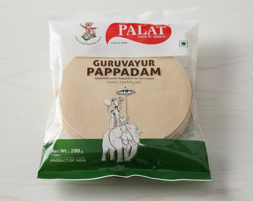 Palat Guruvayur Pappadam 200g