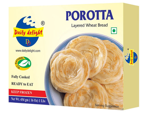 Daily Delight Porotta 454g