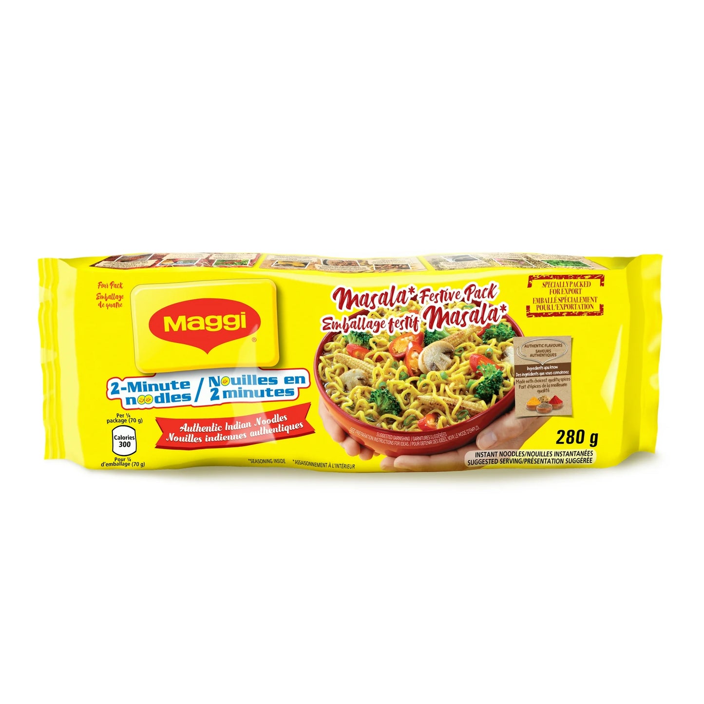 Maggi 2-Minute Noodles, 280g
